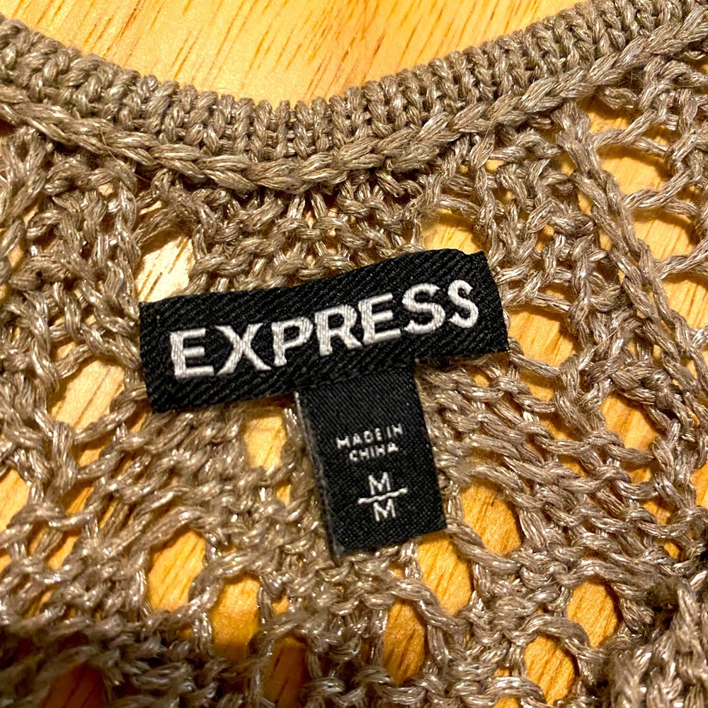 Netted Sweater - Express M - Picture 2 of 2